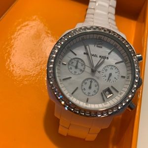 Michael Kors White Fashion Watch